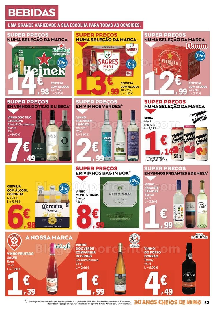 Antevisão Folheto E-LECLERC Promoções de 30 julho a 5 agosto